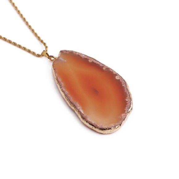 Stone Pendant Necklace - Picture 2 of 6